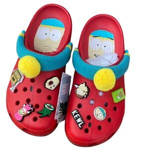 South Park Cartman Classic Clog, Unisex, M9/W11, NWT
